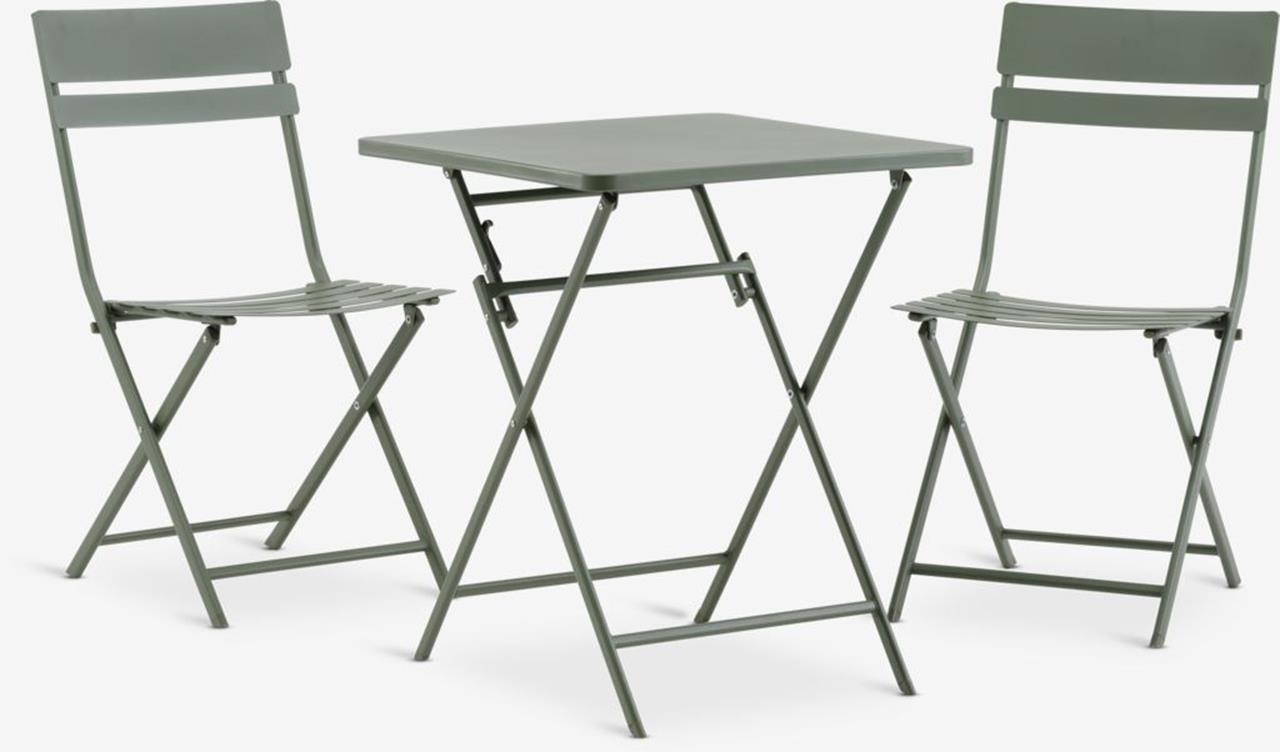 Linnea Set stola i stolica Š60xD60, Zelena