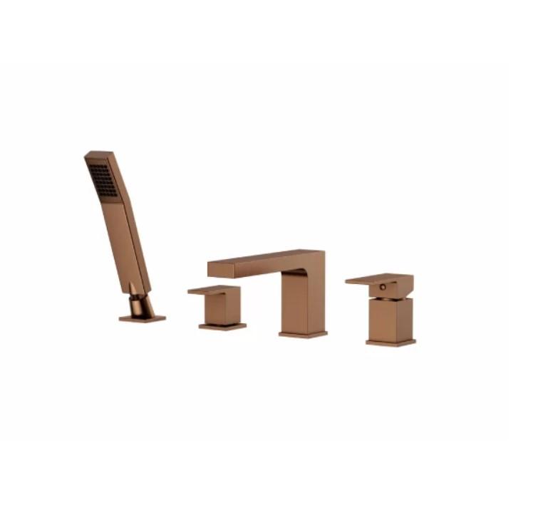 Valvex Baterija za kadu ugradbena Ars, Bakarna