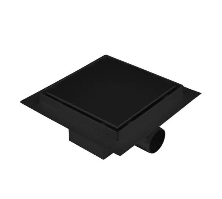 Aqua Lux Top sifon15x15cm, Crni