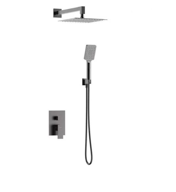 Valvex Ugradbeni set Gun Metal Ars, Sivi