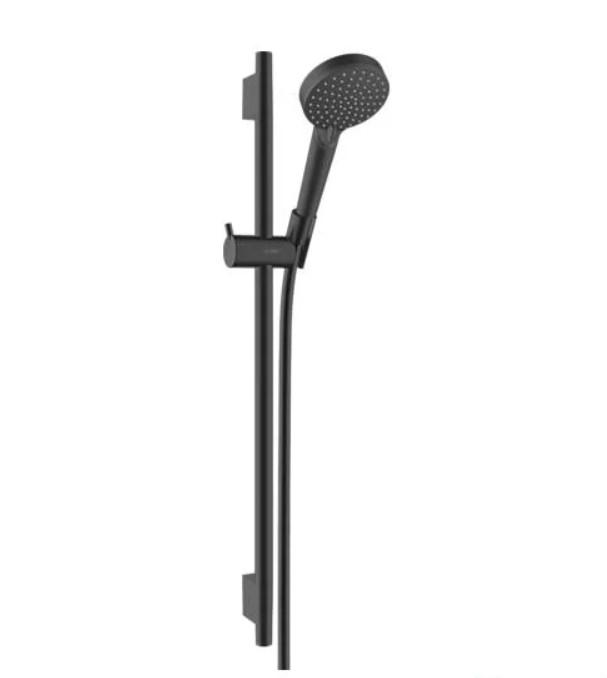 Hansgrohe Klizna šipka 65cm, ručka i crijevo 26422670, Crna