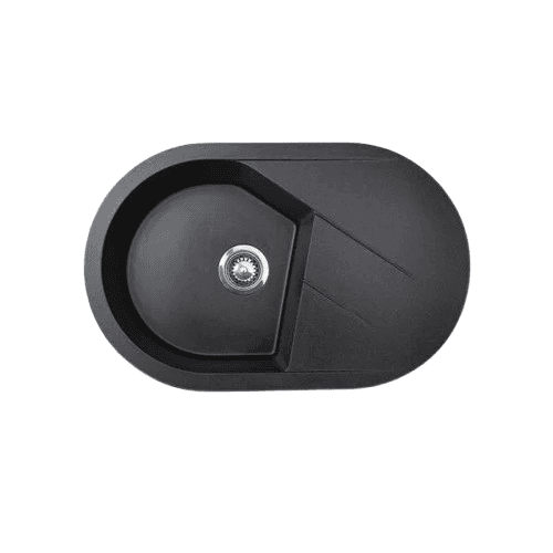 Metalac Sudoper Xgranit Vesta Plus, Crna