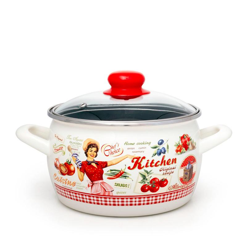 METALAC Lonac duboki princ 18cm/3.1l sa dekorom poklopca 2564