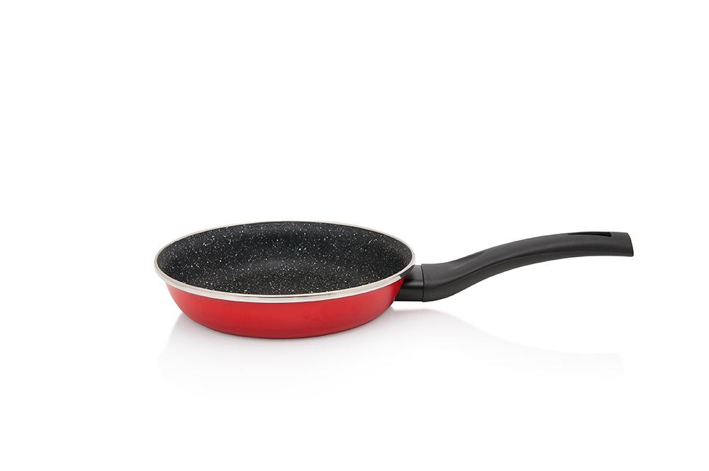 Metalac Granitna indukciona tava 20cm crvena