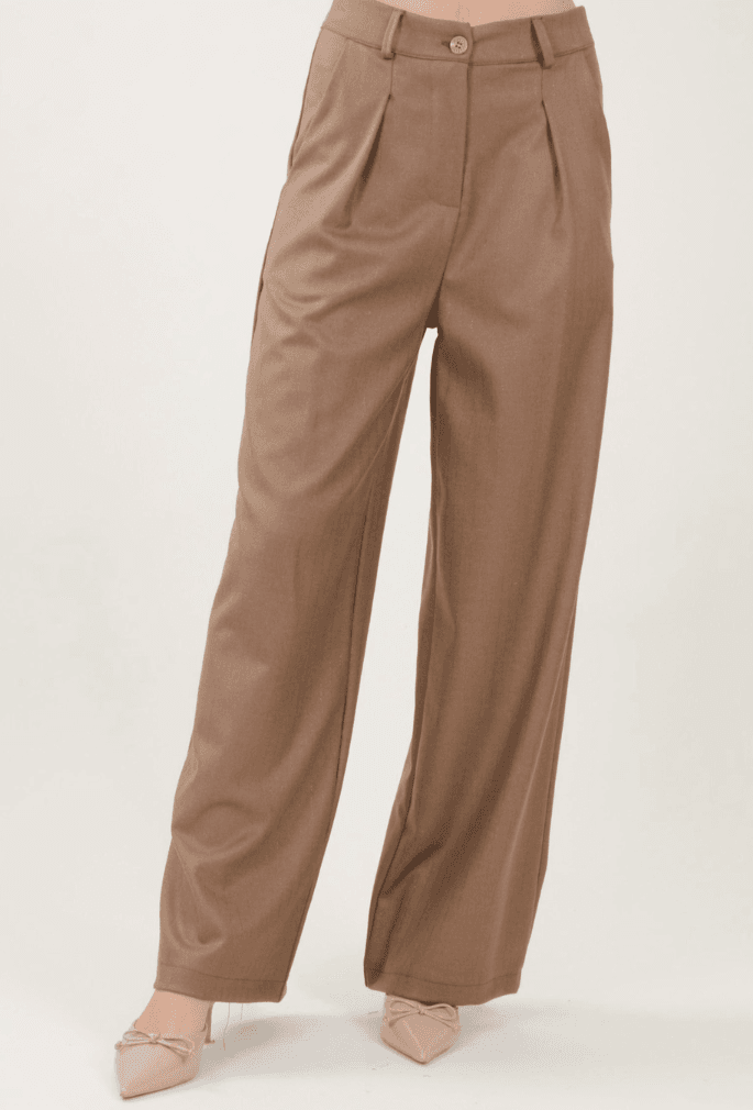Myastreet Ženske pantalone, Braon