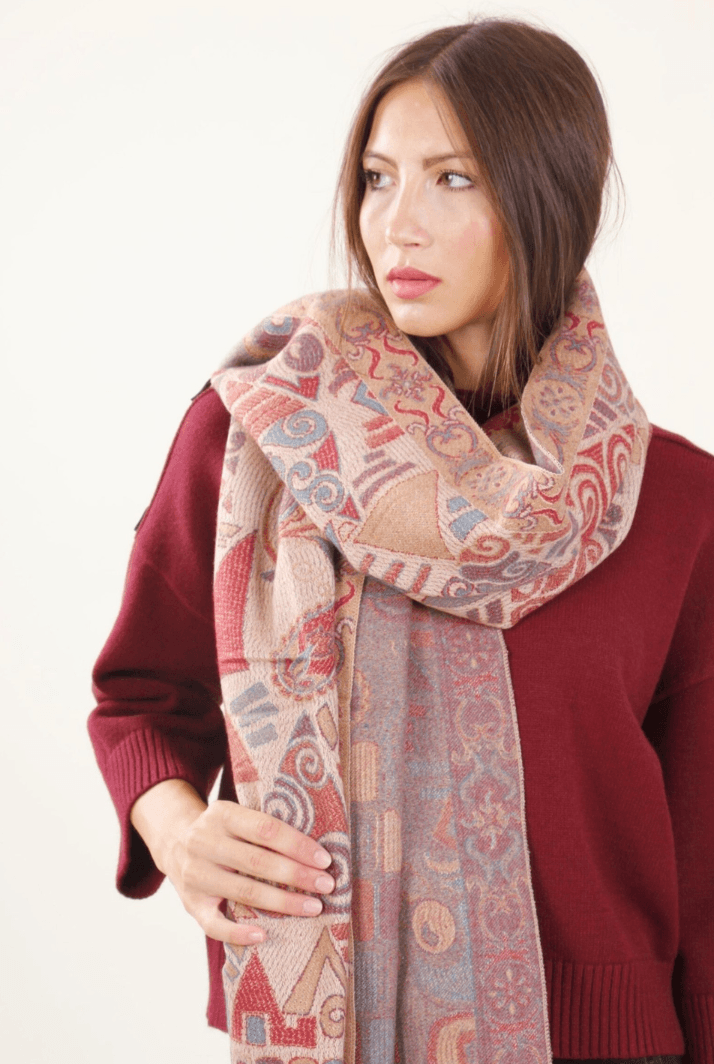 Myastreet Ženski šal, Šareni