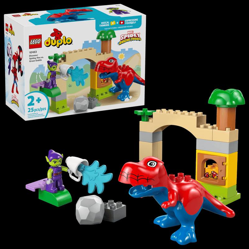 LEGO® Dinosaurus Spidey-Rex protiv Zelenog Goblina 10463