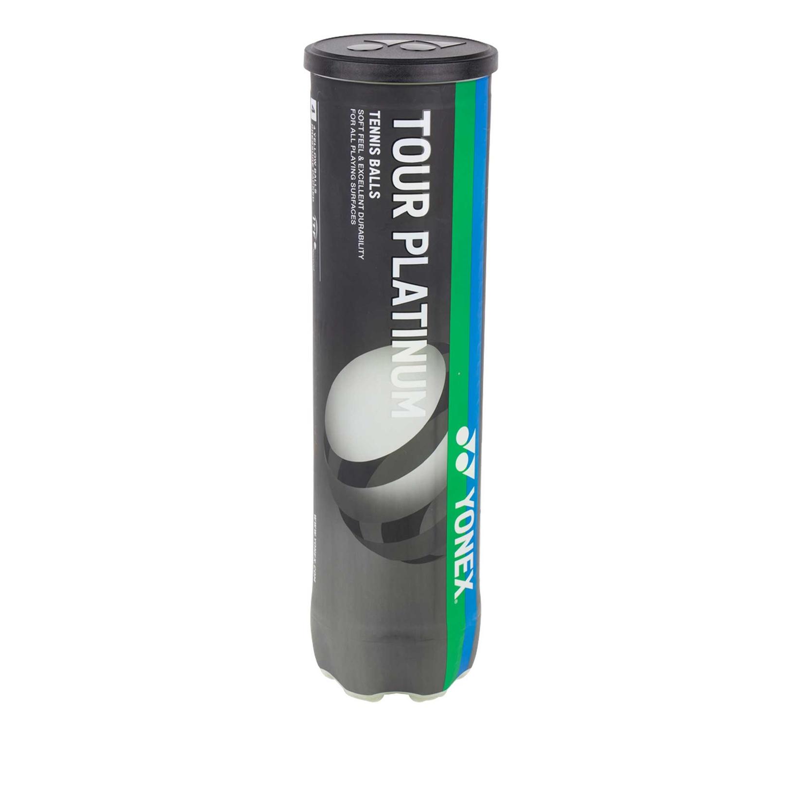 Yonex Teniske loptice Tour Platinum, 4 komada, Žute