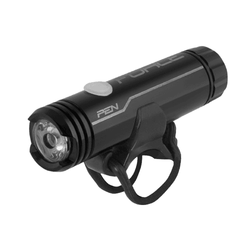 Force Prednje svjetlo za biciklo Pen, 200lm, USB, Crno