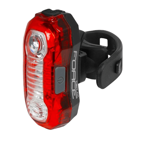 Force Zadnje svjetlo za biciklo Delux, 5xLED, USB