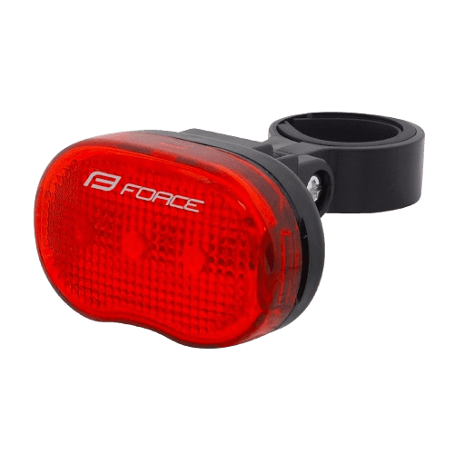 Force Zadnje svjetlo za biciklo, 3LM, 3 LED, Crveno