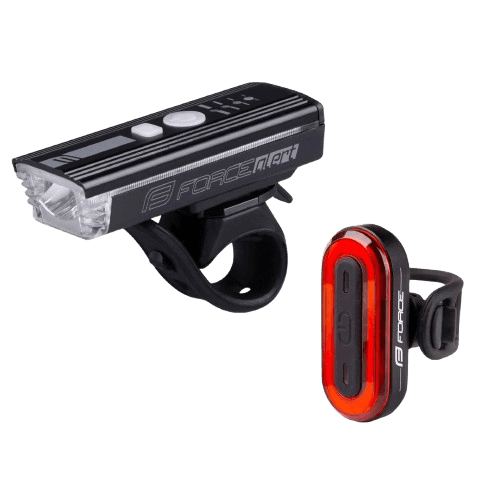 Force Set svjetala za biciklo Futuro, Prednje + Zadnje, USB