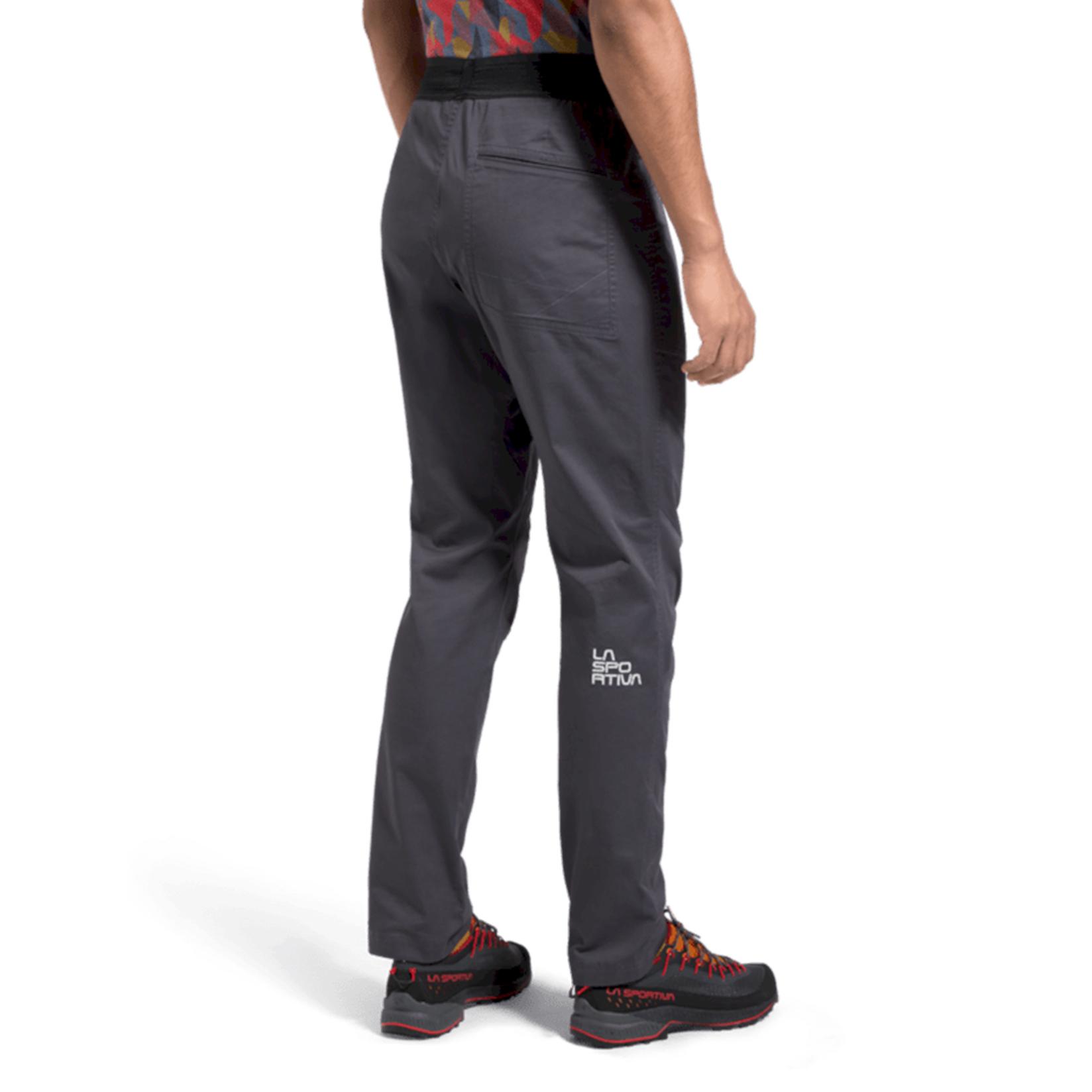 La sportiva Hlače Roots Onyx/Chalk, Sive