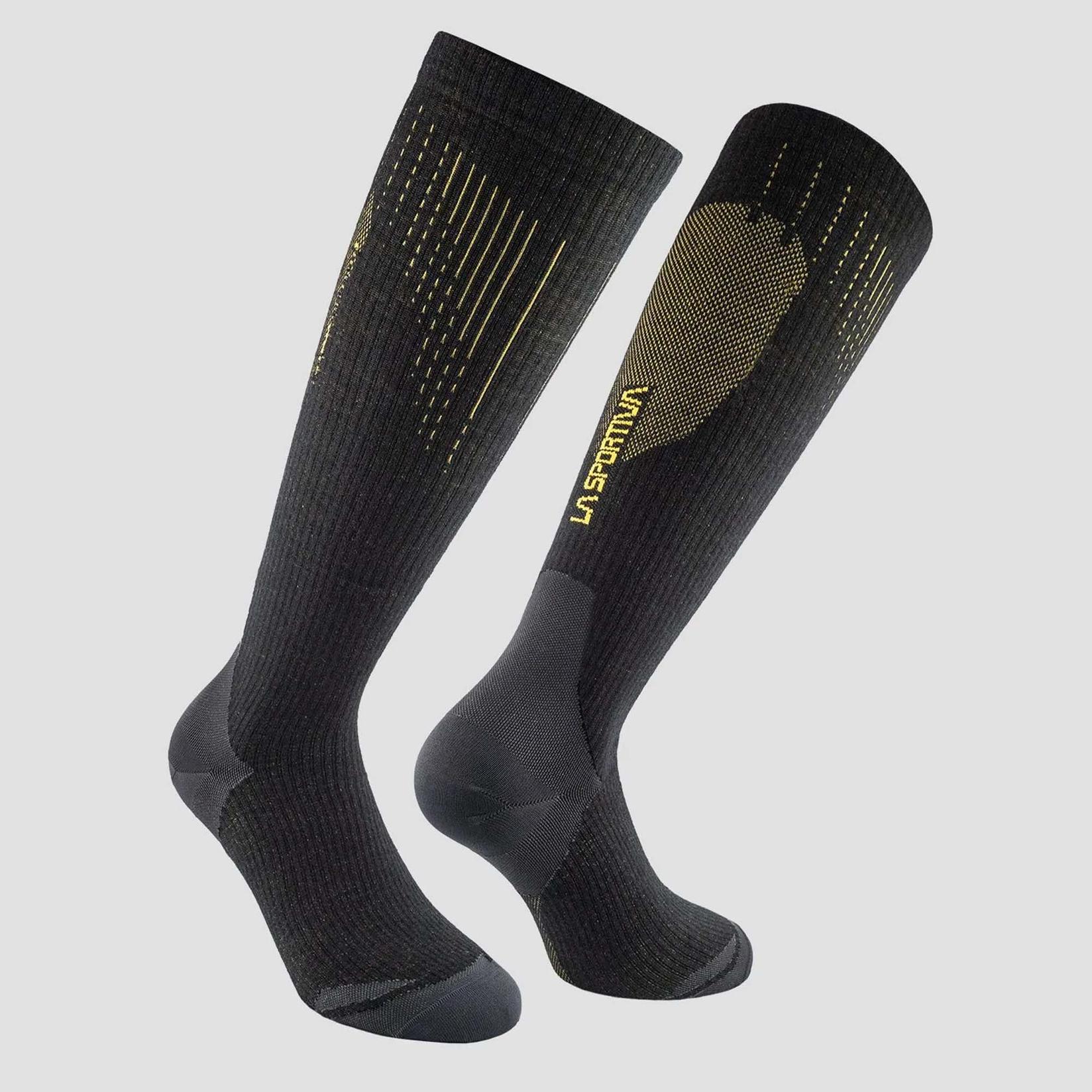 La Sportiva Čarape Wool Tech, Crno-žute