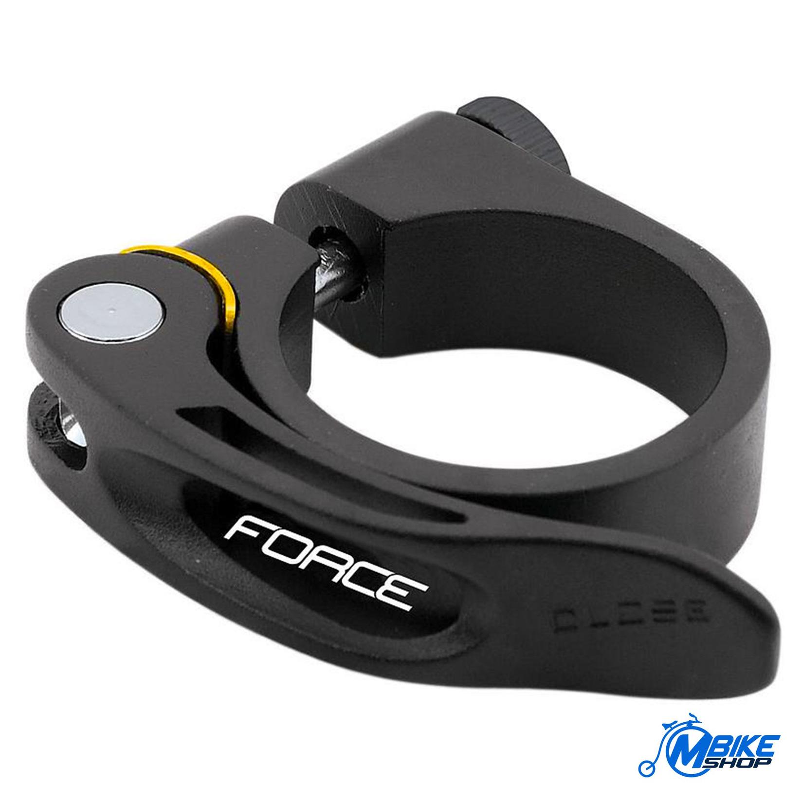 Force Šelna sjedalne cijevi C4.4, QR 34,9mm, Crna