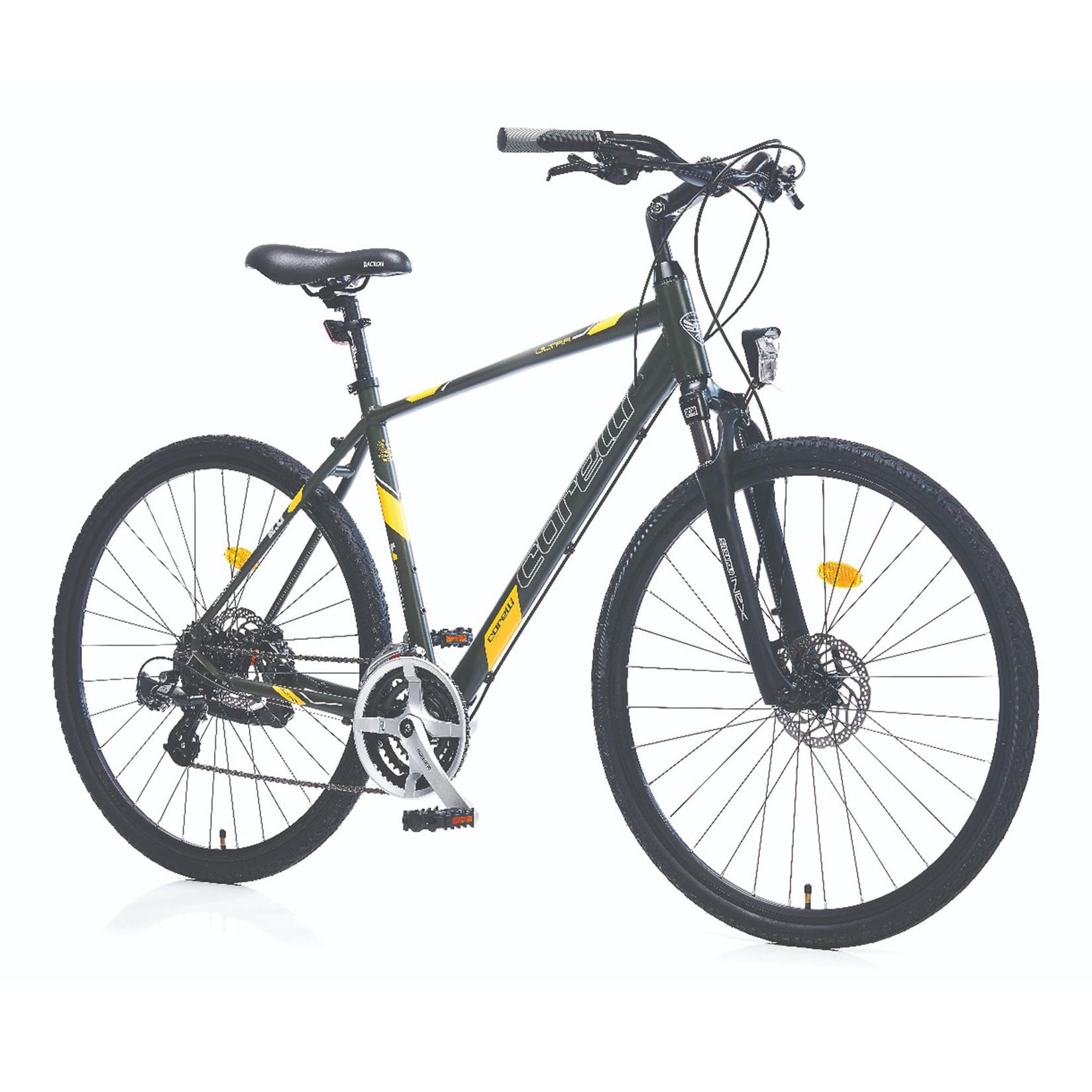 Corelli Muška bicikla Ultar 2.0 28″ Alu, Crno-žuti