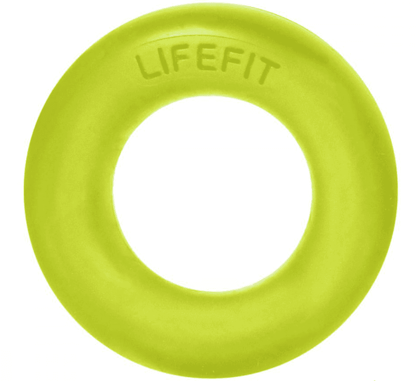 Lifefit Rubber Ring Guma za jačanje prstiju i šake, Limeta