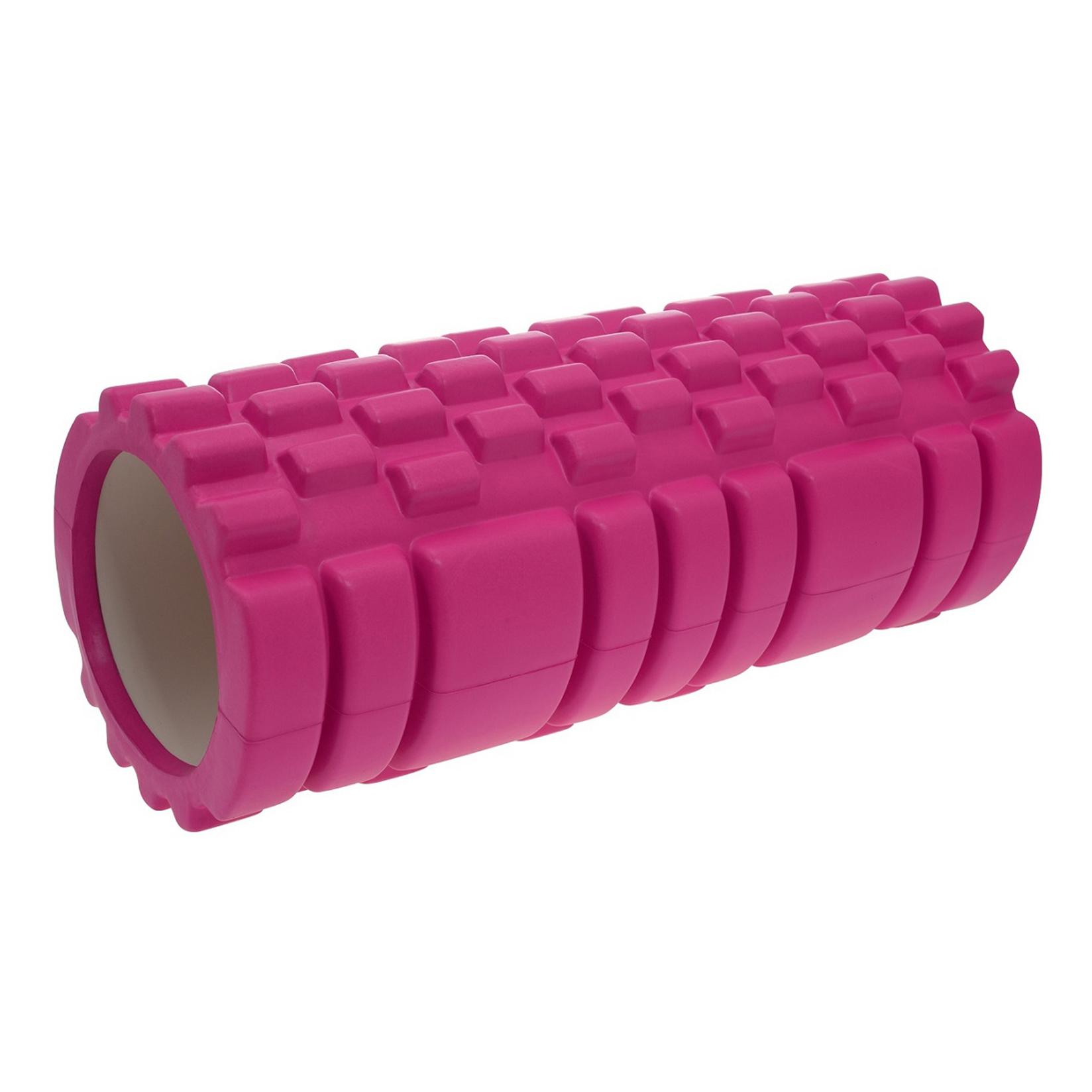 Lifefit Valjak za masažu Yoga Roller, 33x14cm, Roze