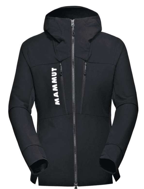 Mammut Ženska jakna Aenergy SO Hybrid, Sa kapuljačom, Crna