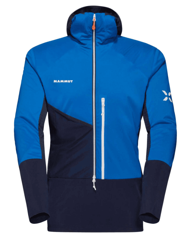Mammut Jakna Eiger Speed ML Hybrid Half Zip Hoodie, Plava