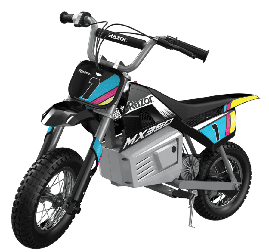 Razor Električni motor Kids MX350 Dirt Rocket, Crni