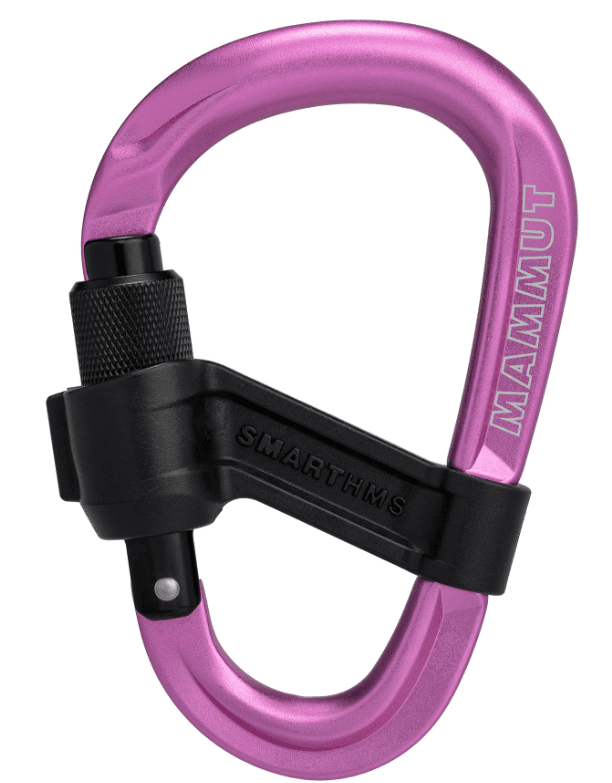 Mammut Karabiner Smart HMS 2.0 Screwgate Gate, Roze