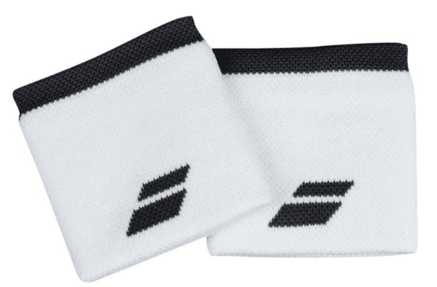 Babolat Znojnice za ruku Logo, Bijele