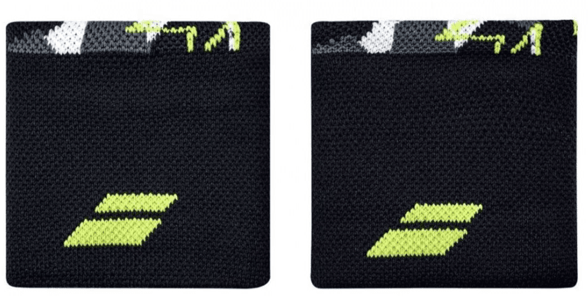 Babolat Znojnice za ruku Logo, Crne