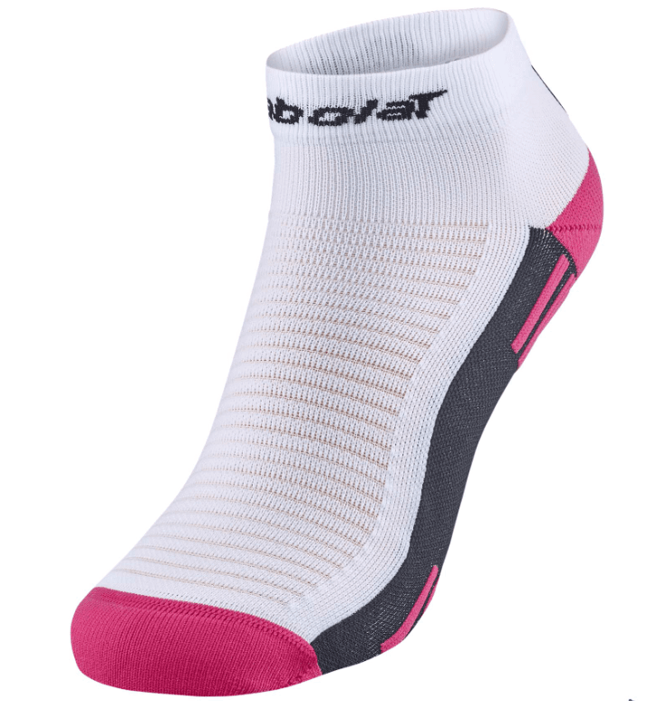 Babolat Čarape Padel Quarter, Bijelo-roze