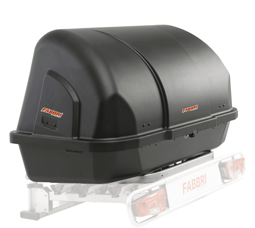 Fabbri Kutija za auto za skije Exclusive Minibox Recargo, Crna