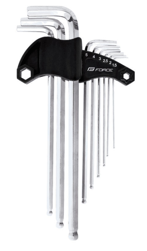 Force Imbusi, Set 9 komada, 1.5-10mm, U držaču