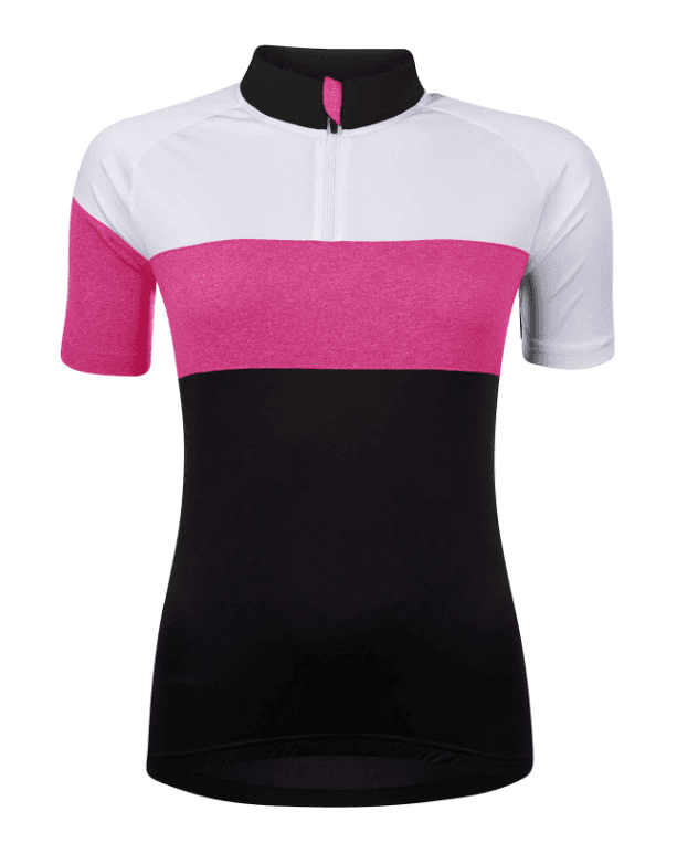 Force Sportska majica View Lady Kratki rukav, Crno-roze