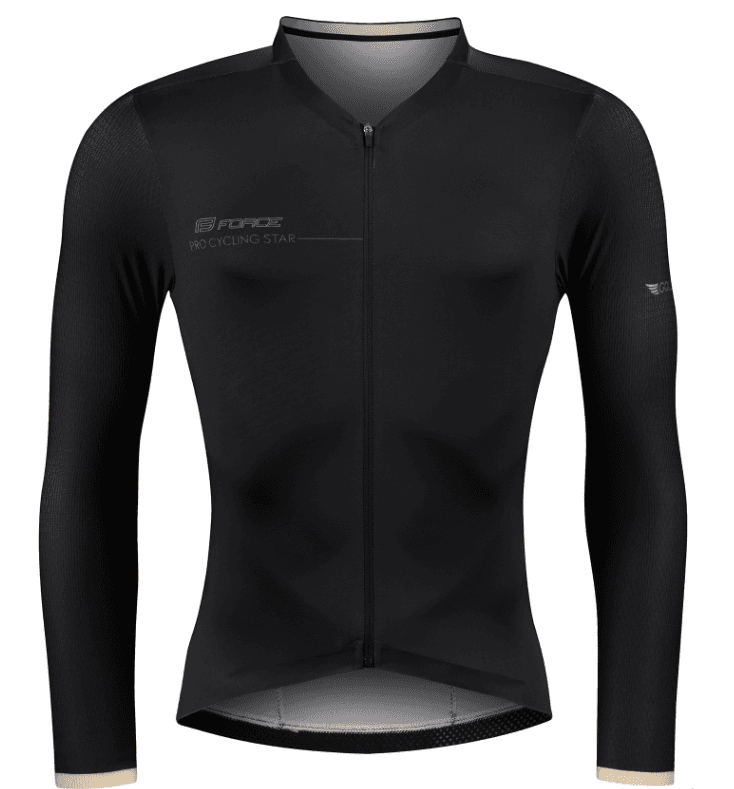 Force Termalna majica dugih rukava Gold, Crna