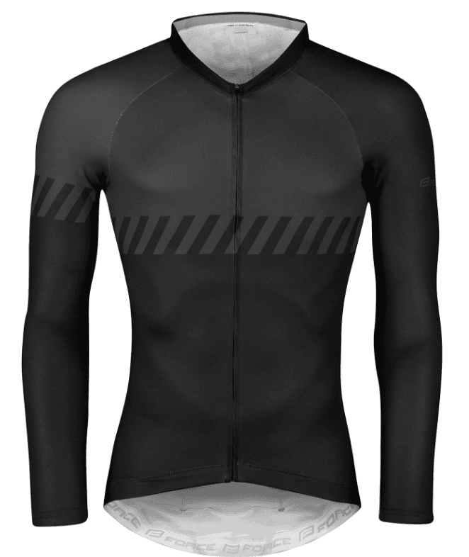 Force Termalna majica dugih rukava Fashion, Sivo-crna