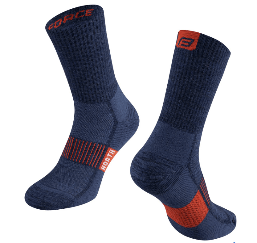 Force Čarape North/Orange, Teget