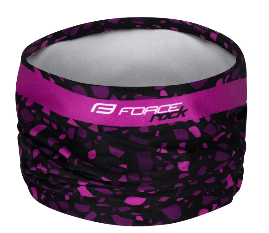 Force Sportski šal Rock Uni, Spring/Fall, Crno-roze