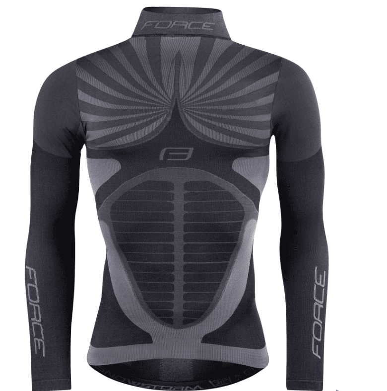 Force Aktivna rolka duguh rukava Snowstorm, Crna