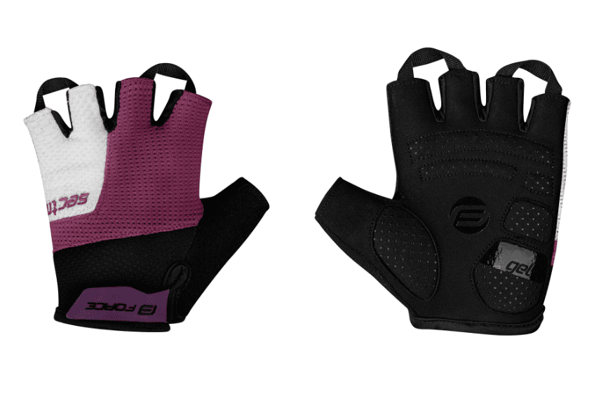 Force Rukavice Sector Lady Gel, Ljubičasto-bijele