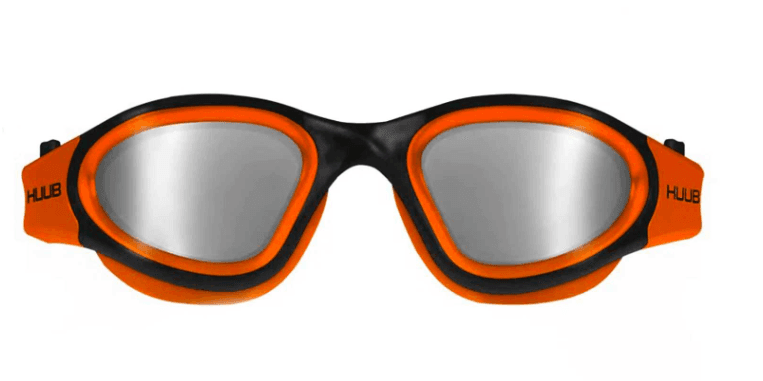 Huub Naočale za plivanje Aphotic Orange Polarised & Mirror, Narandžasto-crne