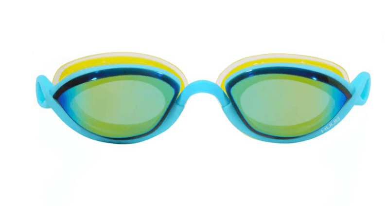 Huub Naočale za plivanje Pinnacle Air Seal, Žuto-plave