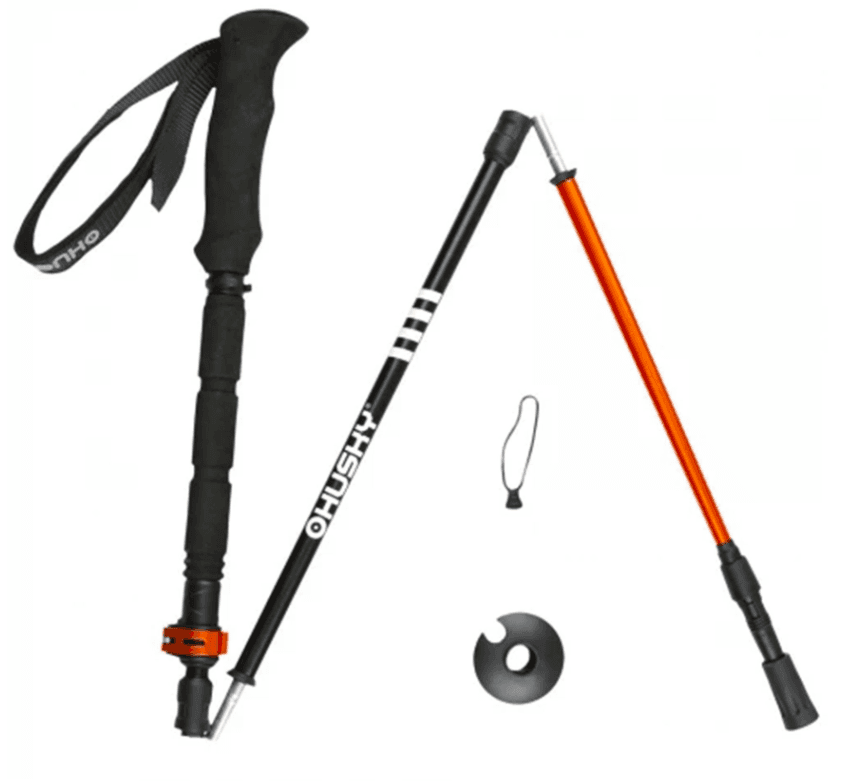 Husky Trekking štapovi za planinarenje Scrod, Crno-narandžasti