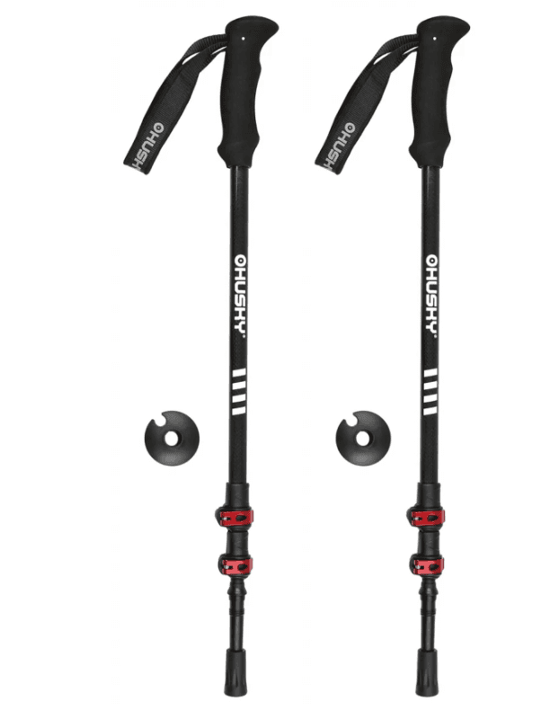 Husky Trekking štapovi za planinarenje Siris, Crni