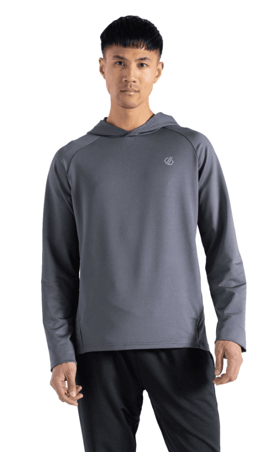 Dare2B Muška dukserica Sprinted Hoodie, Siva