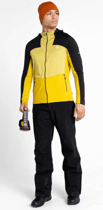 Dare2B Muška dukserica Revive II CoreStr, Žuto-crna