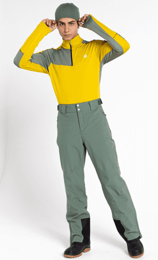 Dare2B Muška dukserica Dignify II CoreStr, Žuto-siva