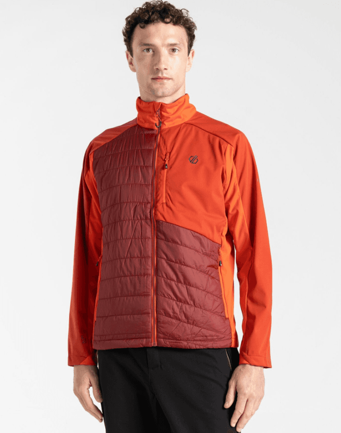 Dare2B Jakna Mountaineer Hybrid, Crvena