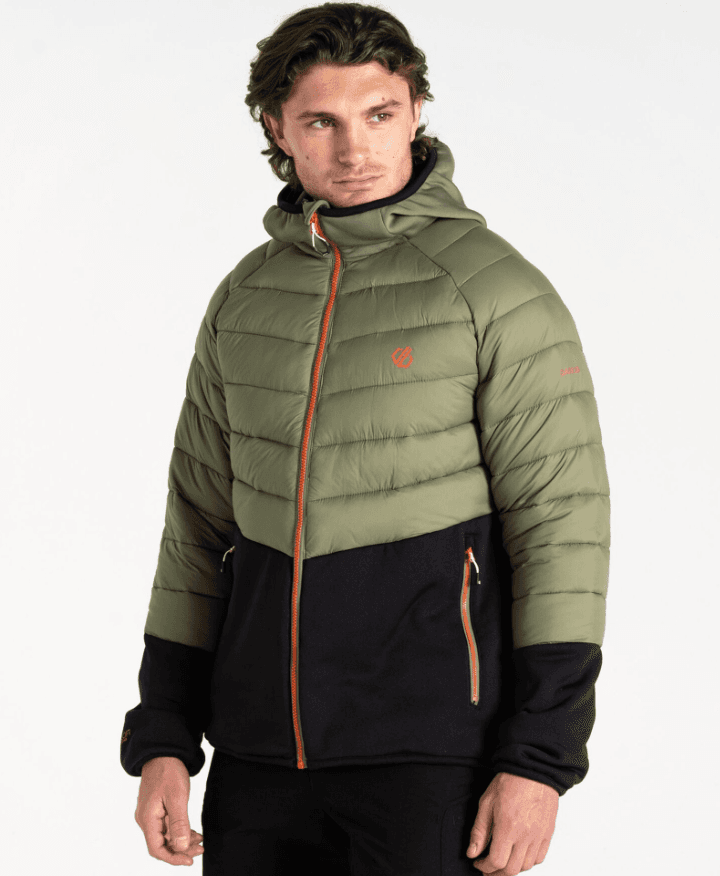 Dare2B Jakna Torrek Mountain Hybrid, Maslinasto-crna