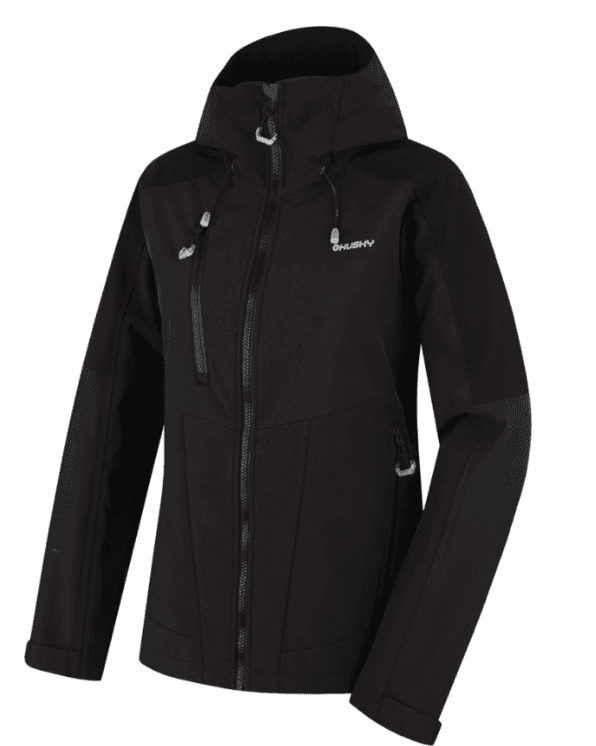 Husky Ženska jakna Softshell Seven L, Crna