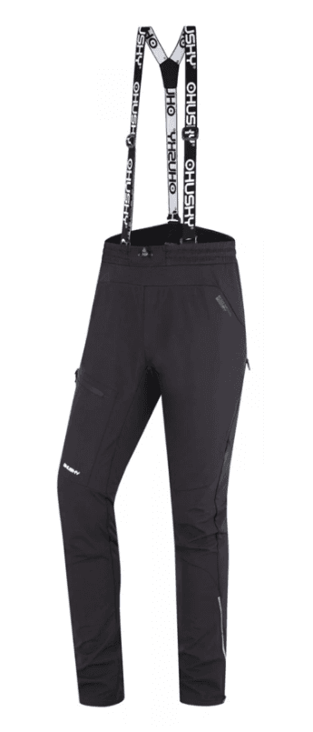 Husky Muške pantalone, Sa tregerima Kixees, Crne