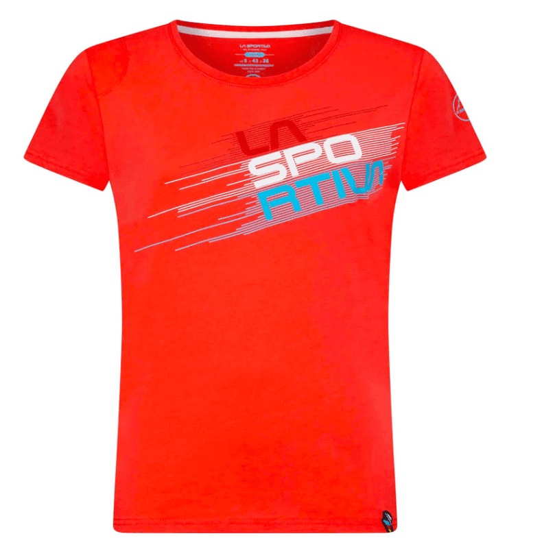 La Sportiva Ženska majica Stripe EVO, Crvena